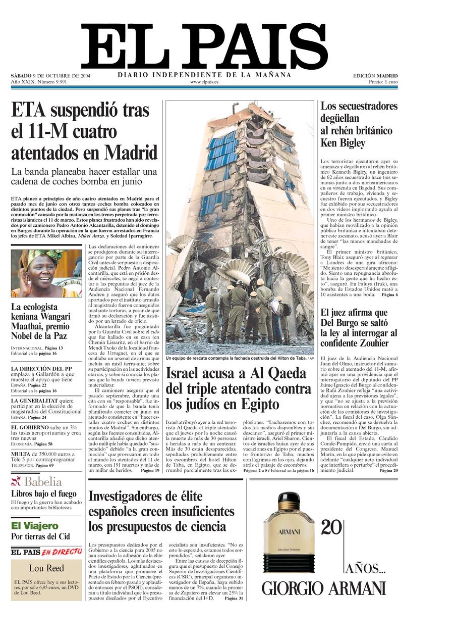 9 de Octubre de 2004
