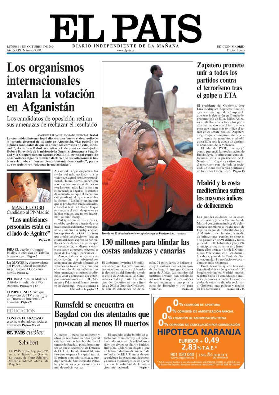 11 de Octubre de 2004