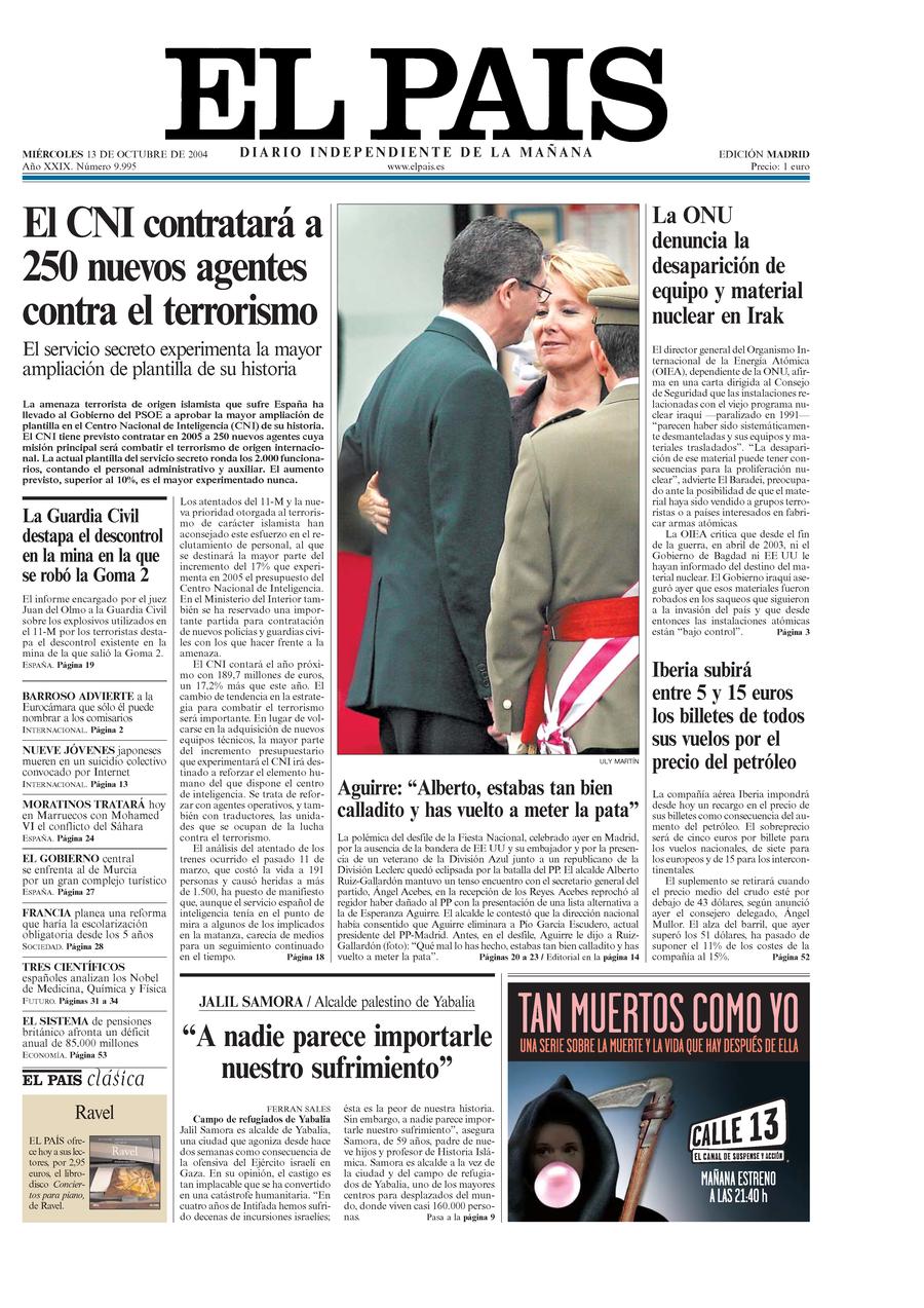 13 de Octubre de 2004
