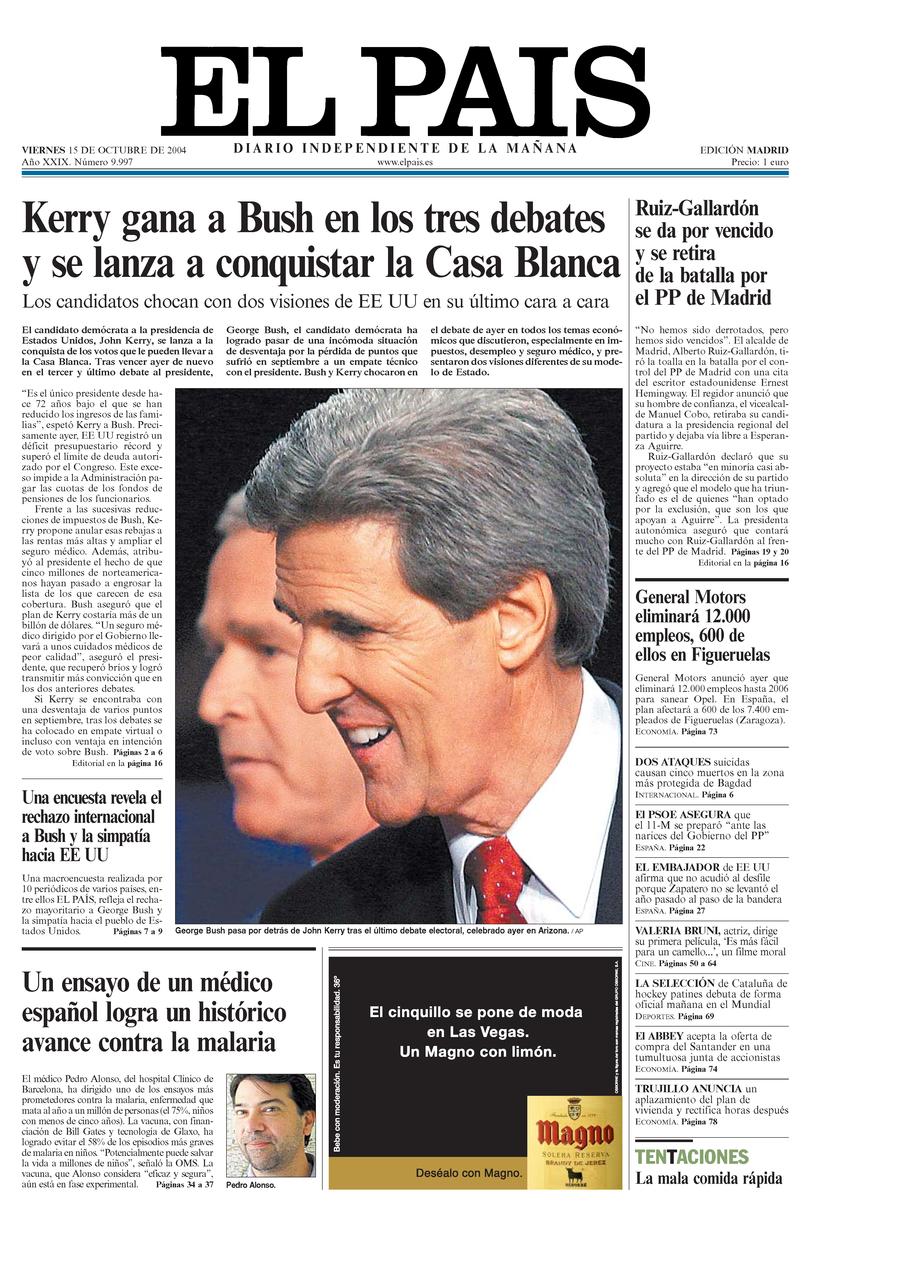 15 de Octubre de 2004