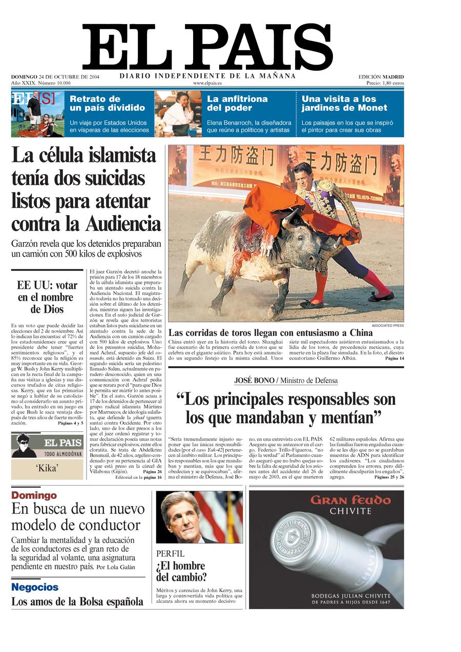 24 de Octubre de 2004