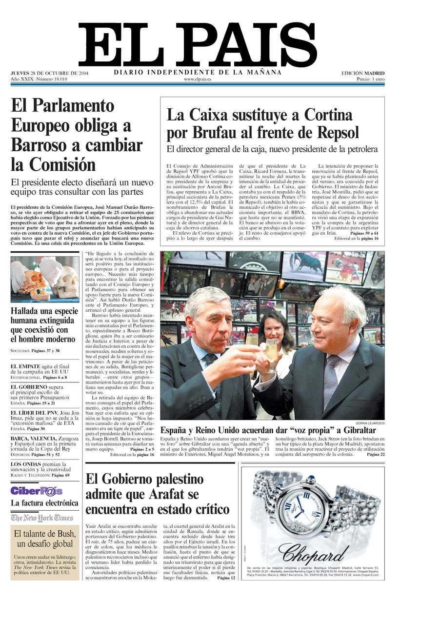 28 de Octubre de 2004