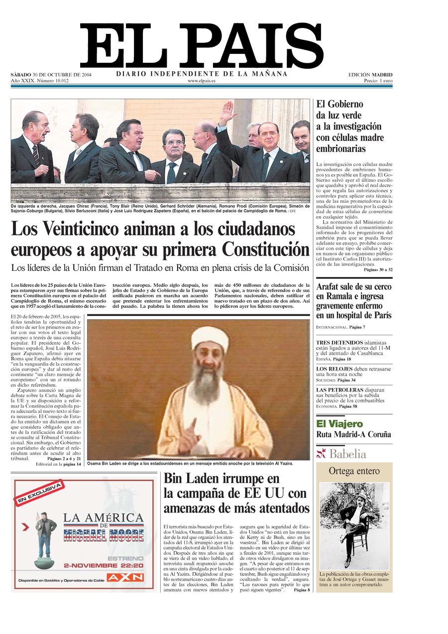 30 de Octubre de 2004