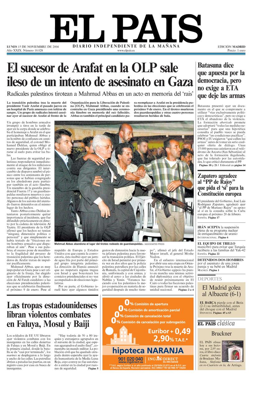 15 de Noviembre de 2004
