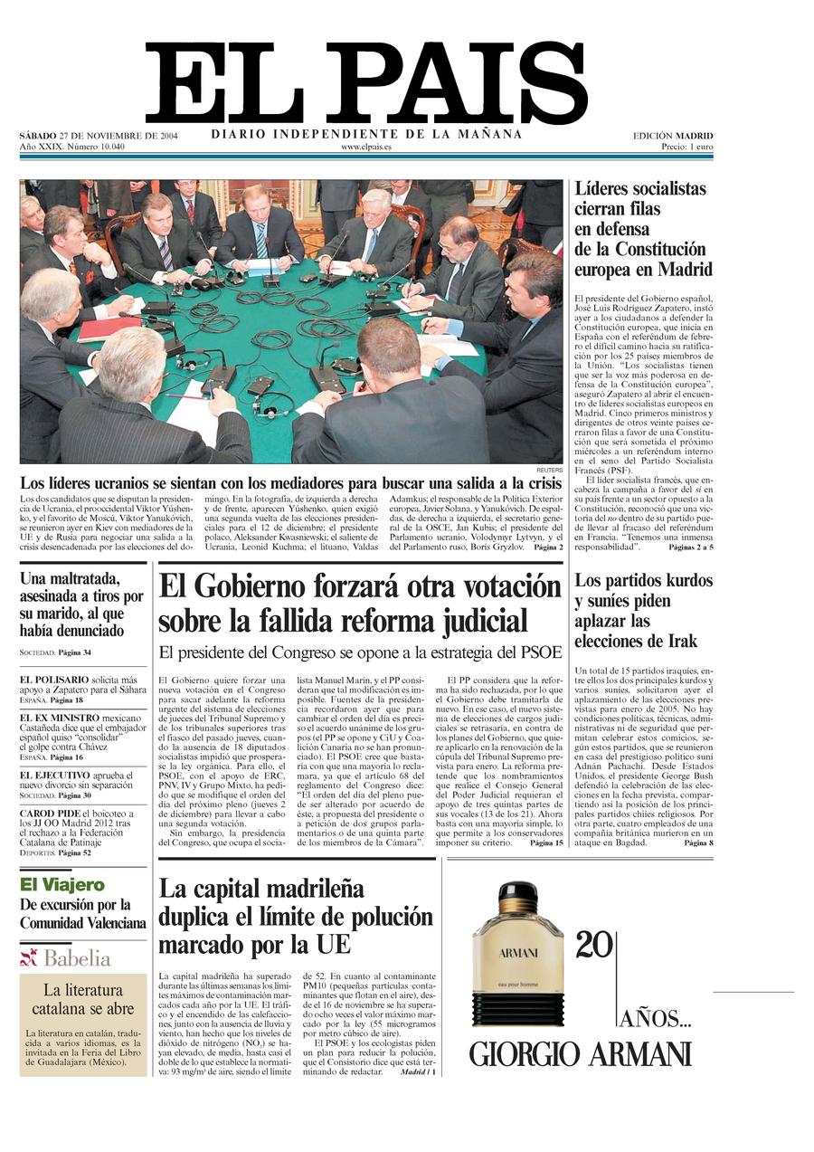 27 de Noviembre de 2004