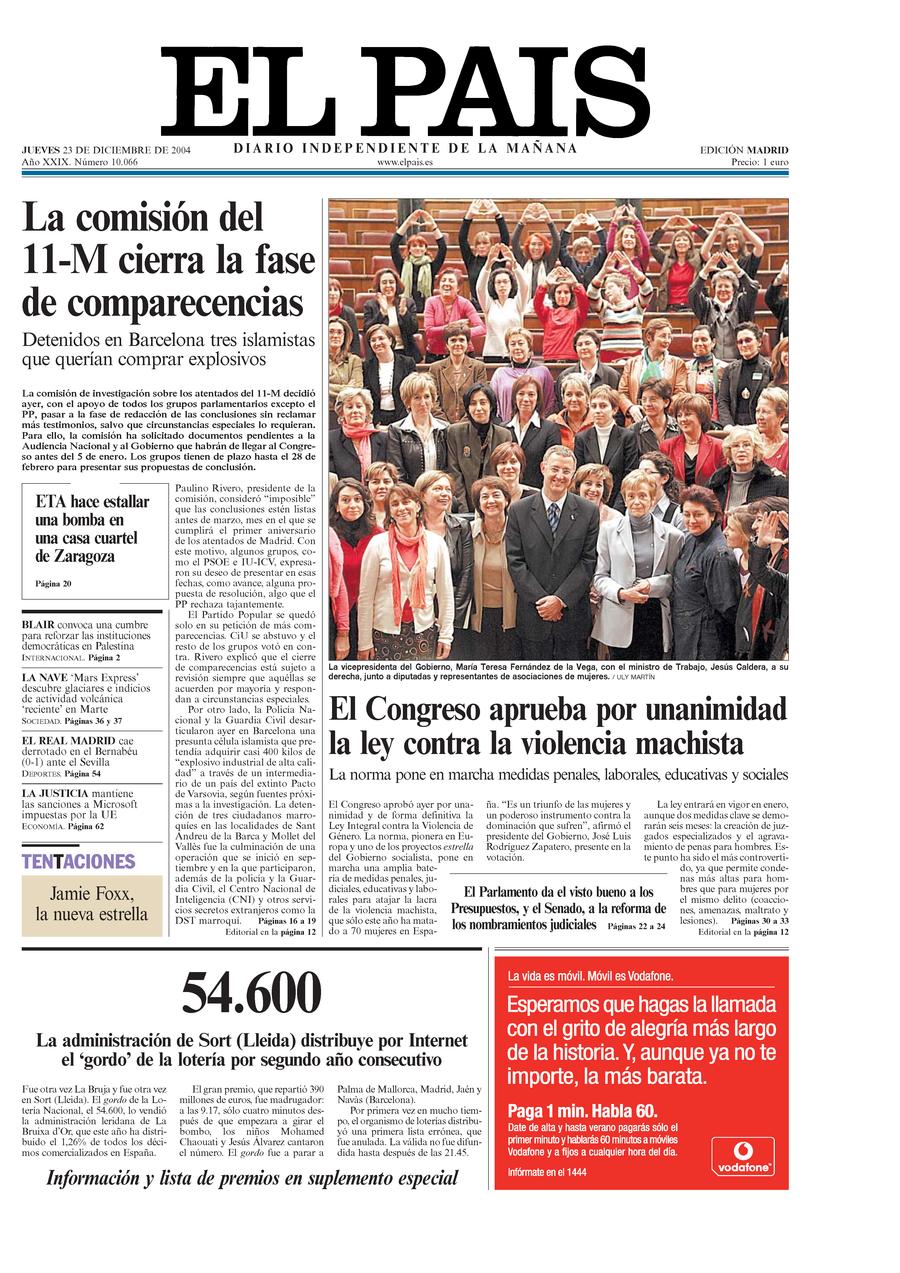 23 de Diciembre de 2004