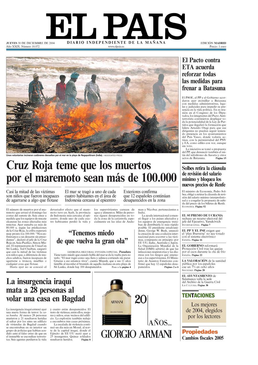 30 de Diciembre de 2004