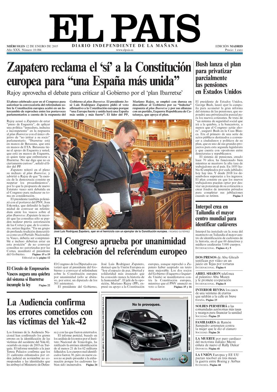 12 enero 2005