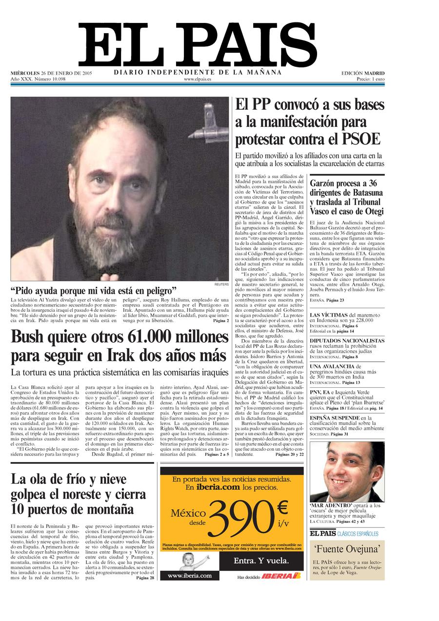 26 enero 2005