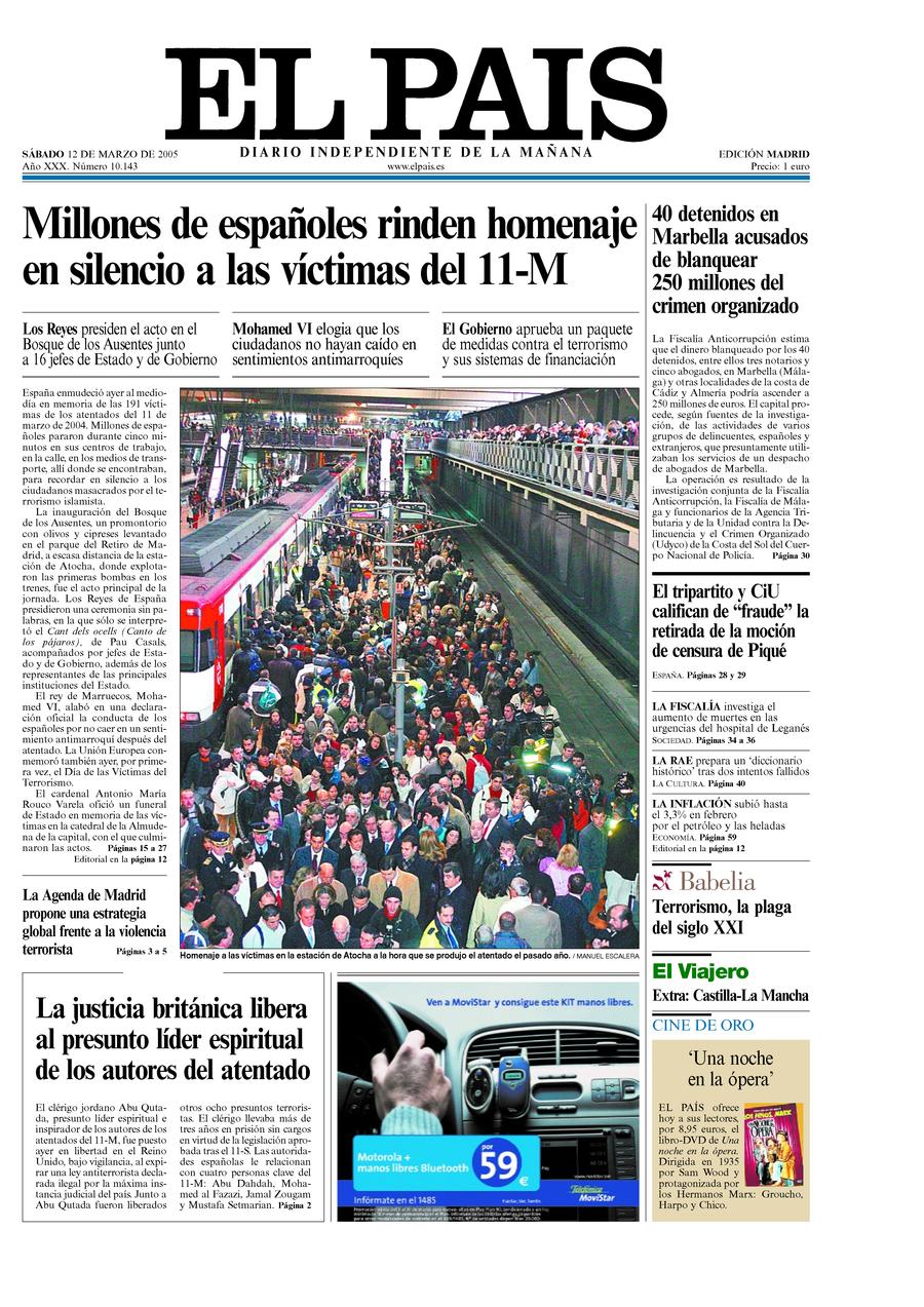 12 de Marzo de 2005
