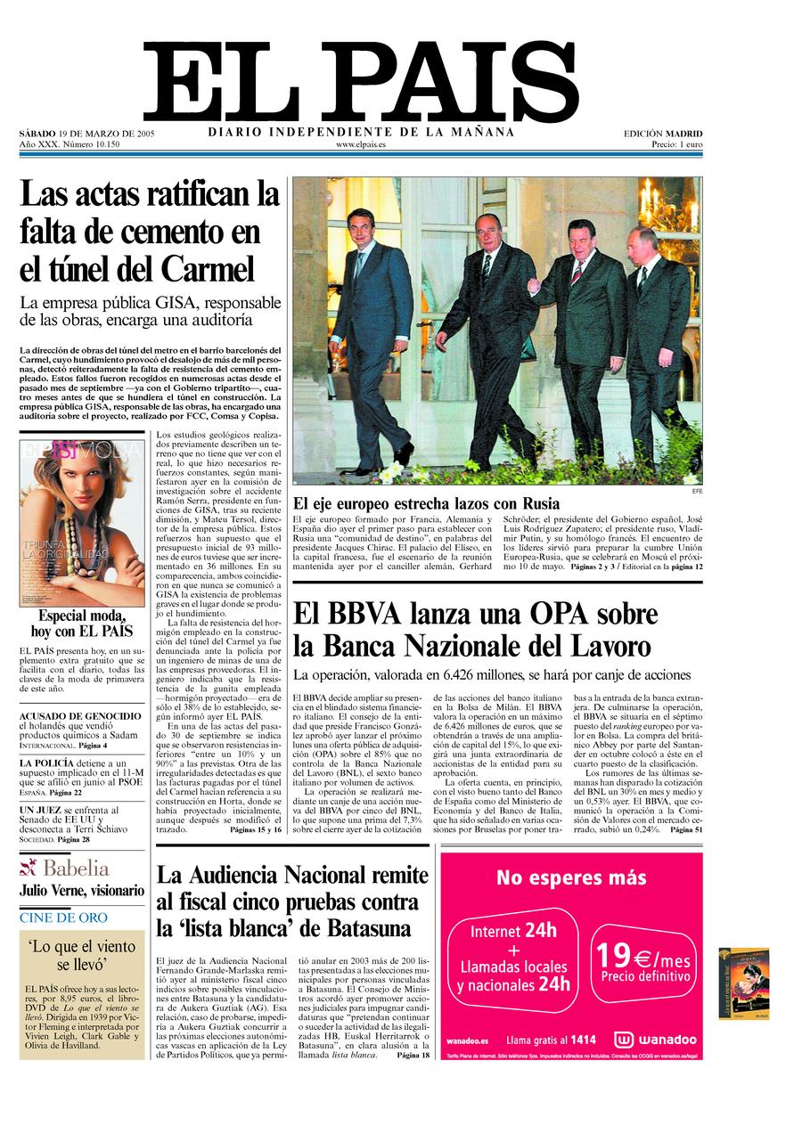 19 de Marzo de 2005