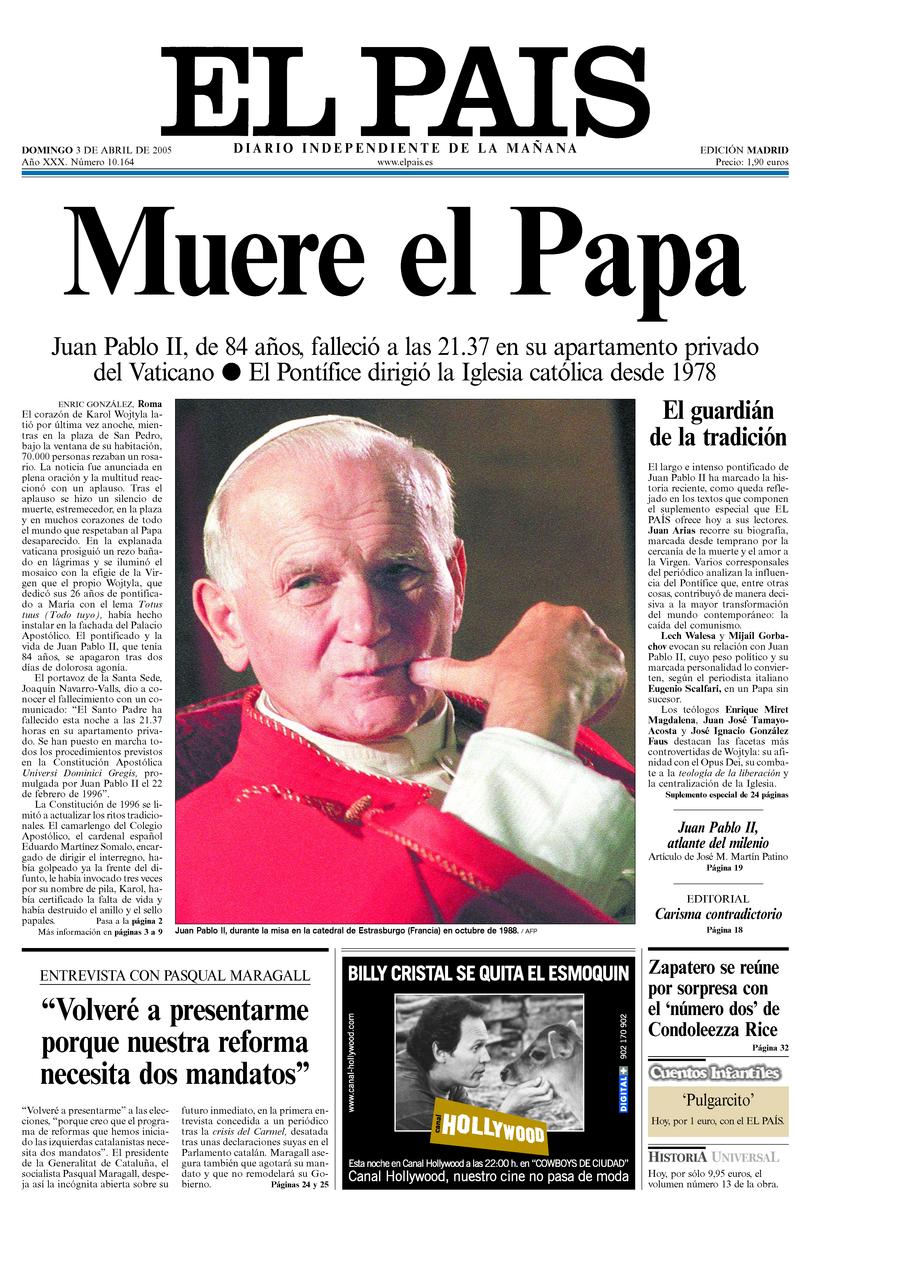 3 de Abril de 2005