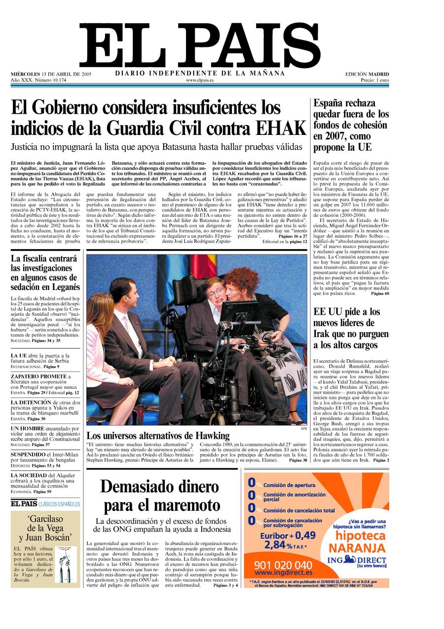 13 de Abril de 2005
