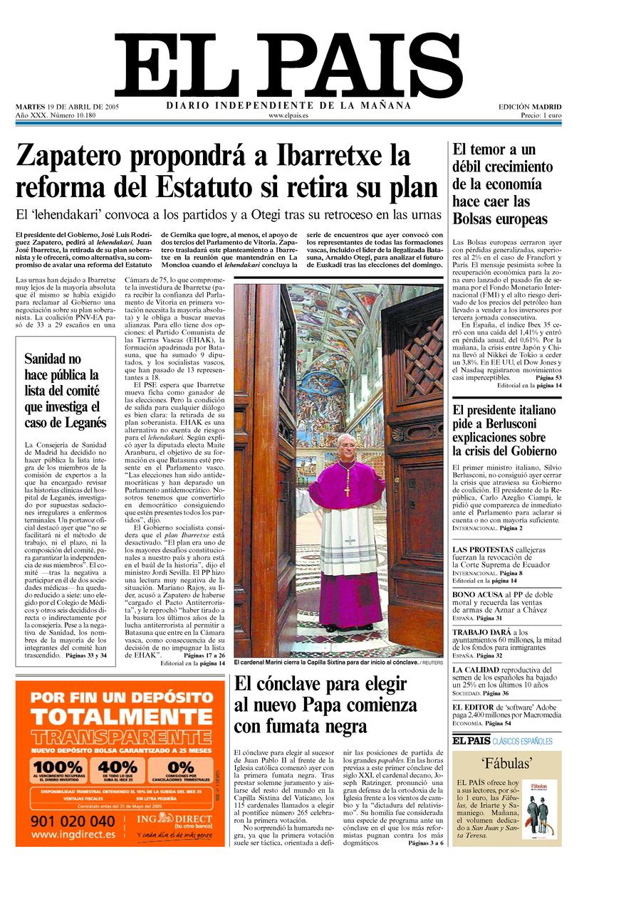19 de Abril de 2005
