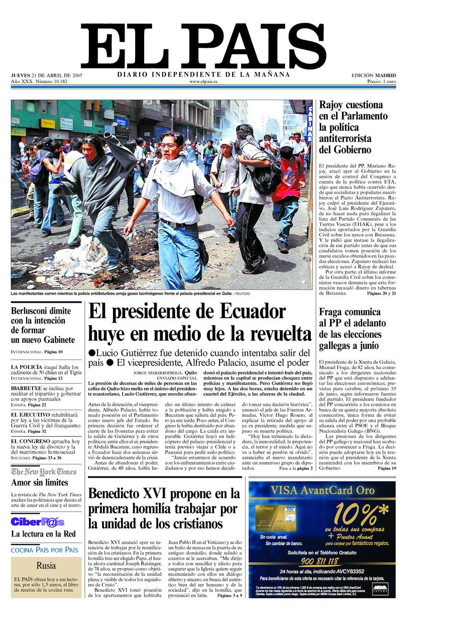 21 de Abril de 2005