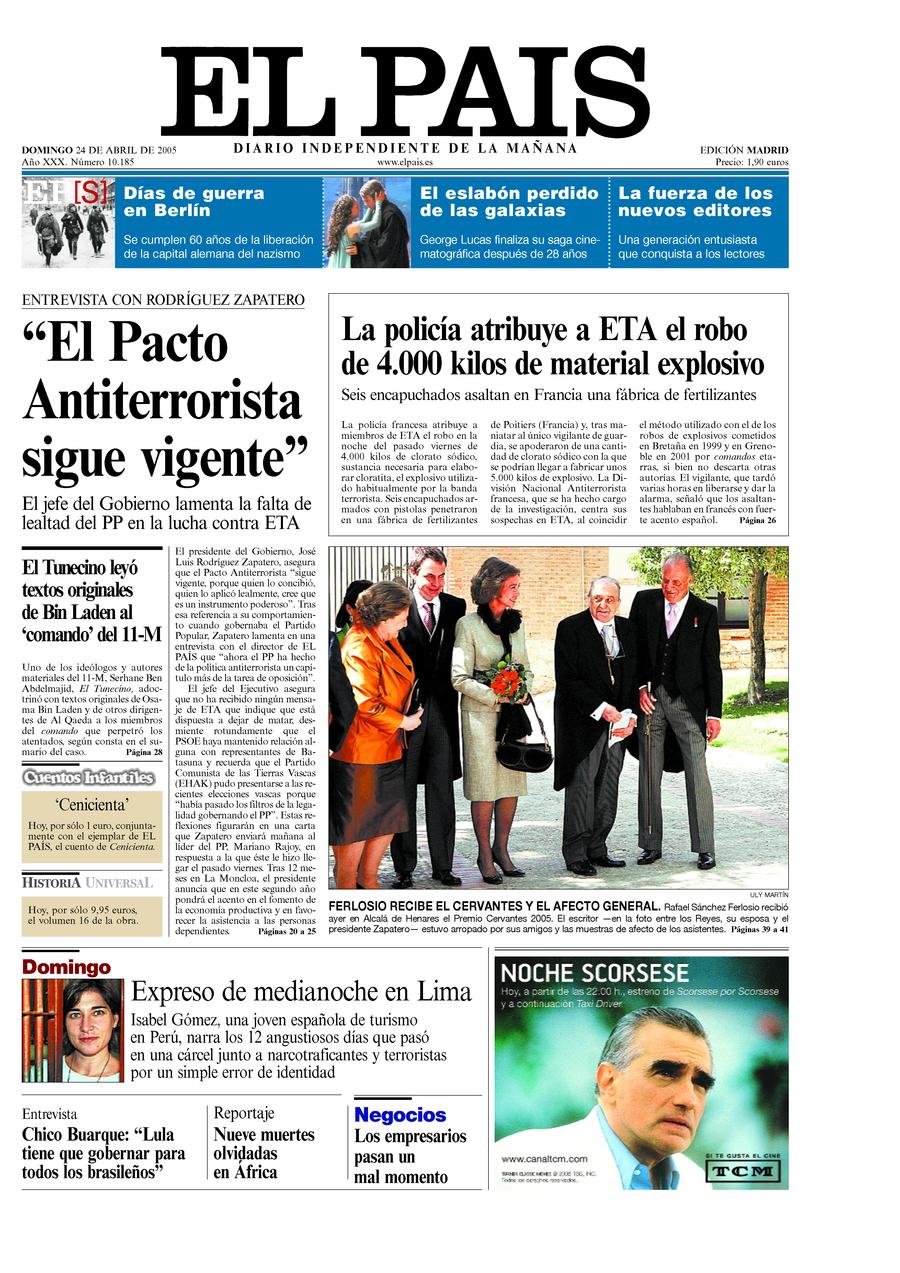 24 de Abril de 2005