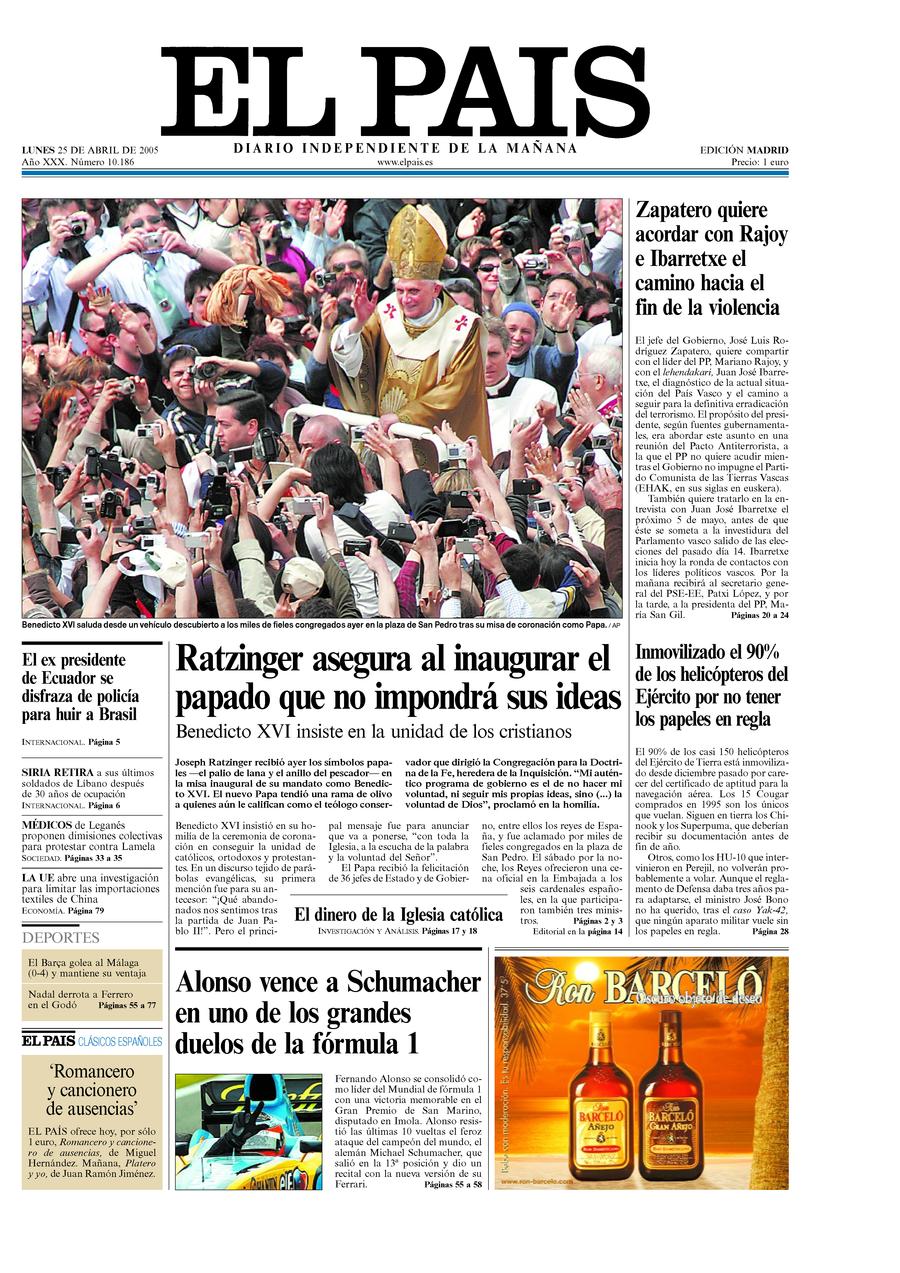 25 de Abril de 2005