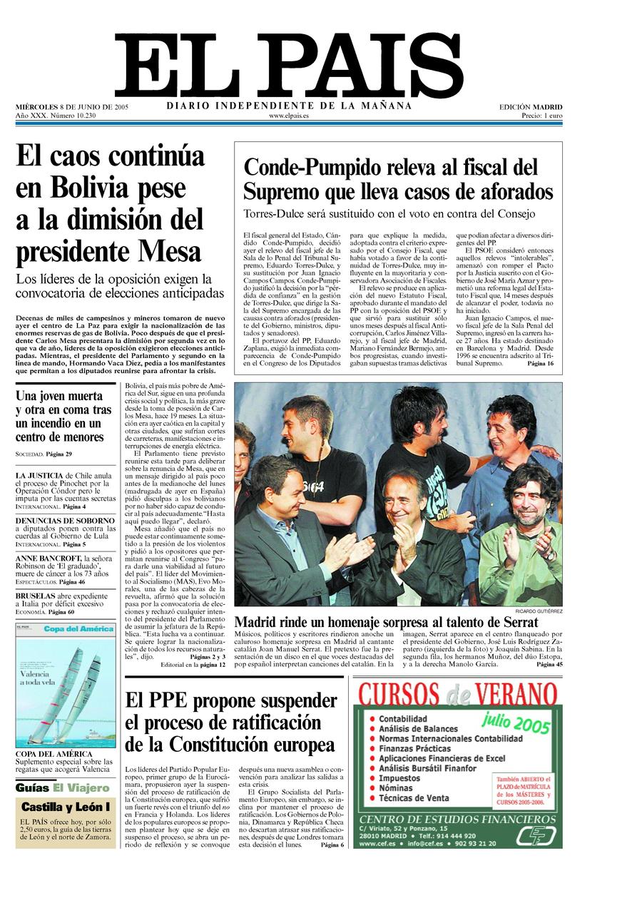8 de Junio de 2005