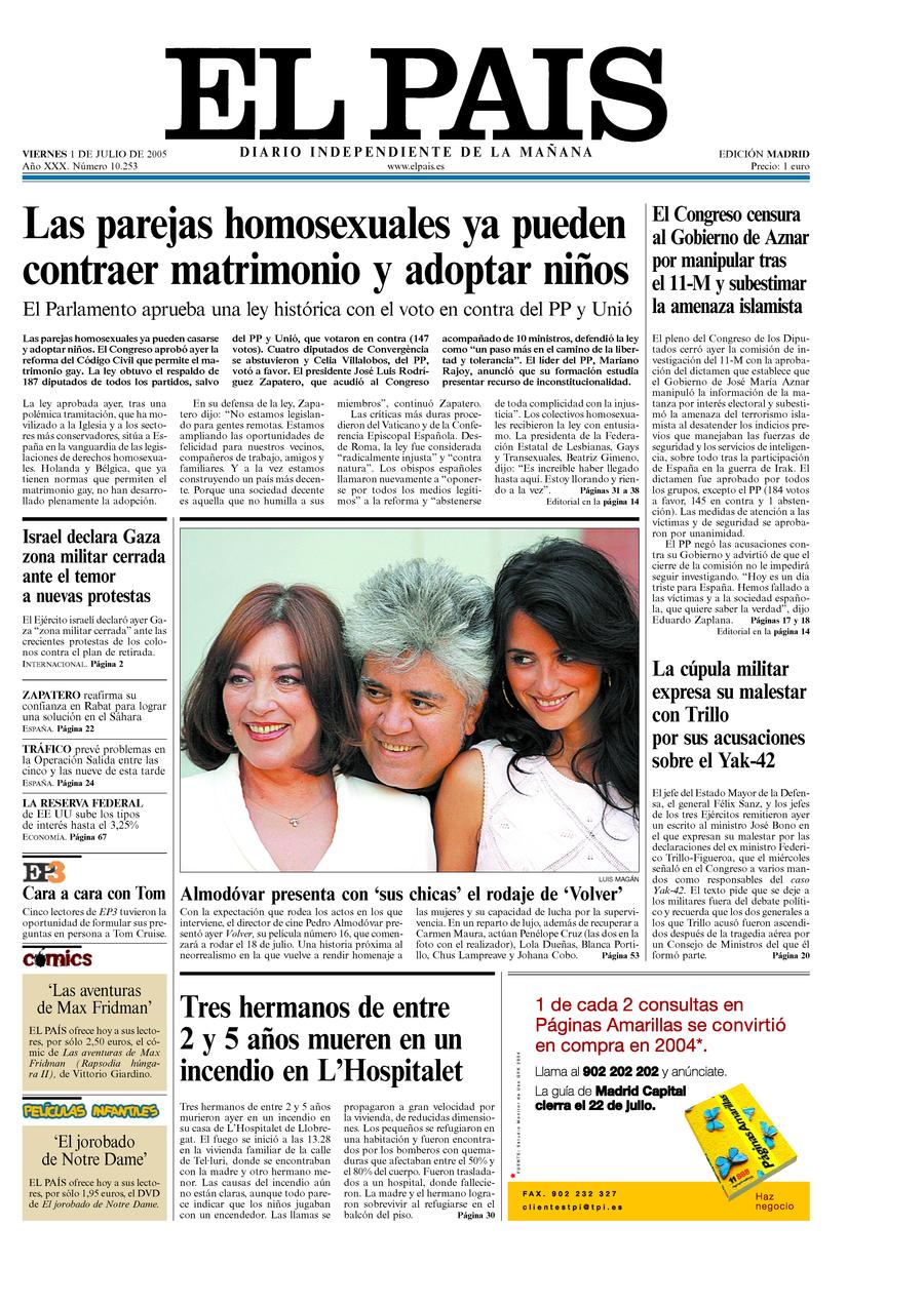 1 de Julio de 2005