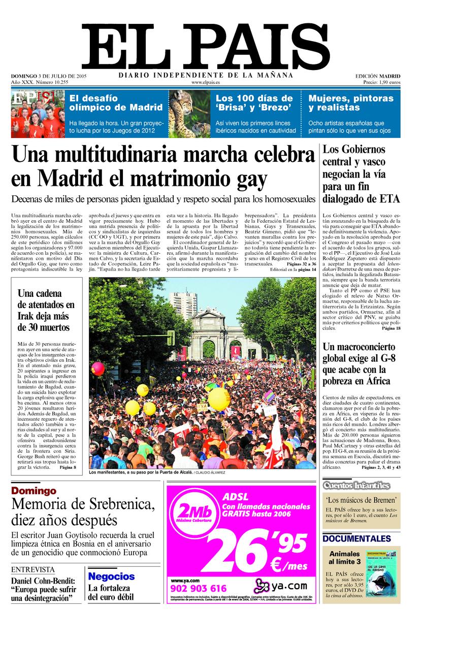 3 de Julio de 2005