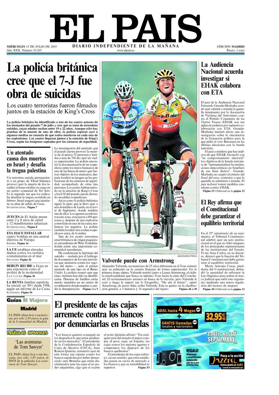 13 de Julio de 2005