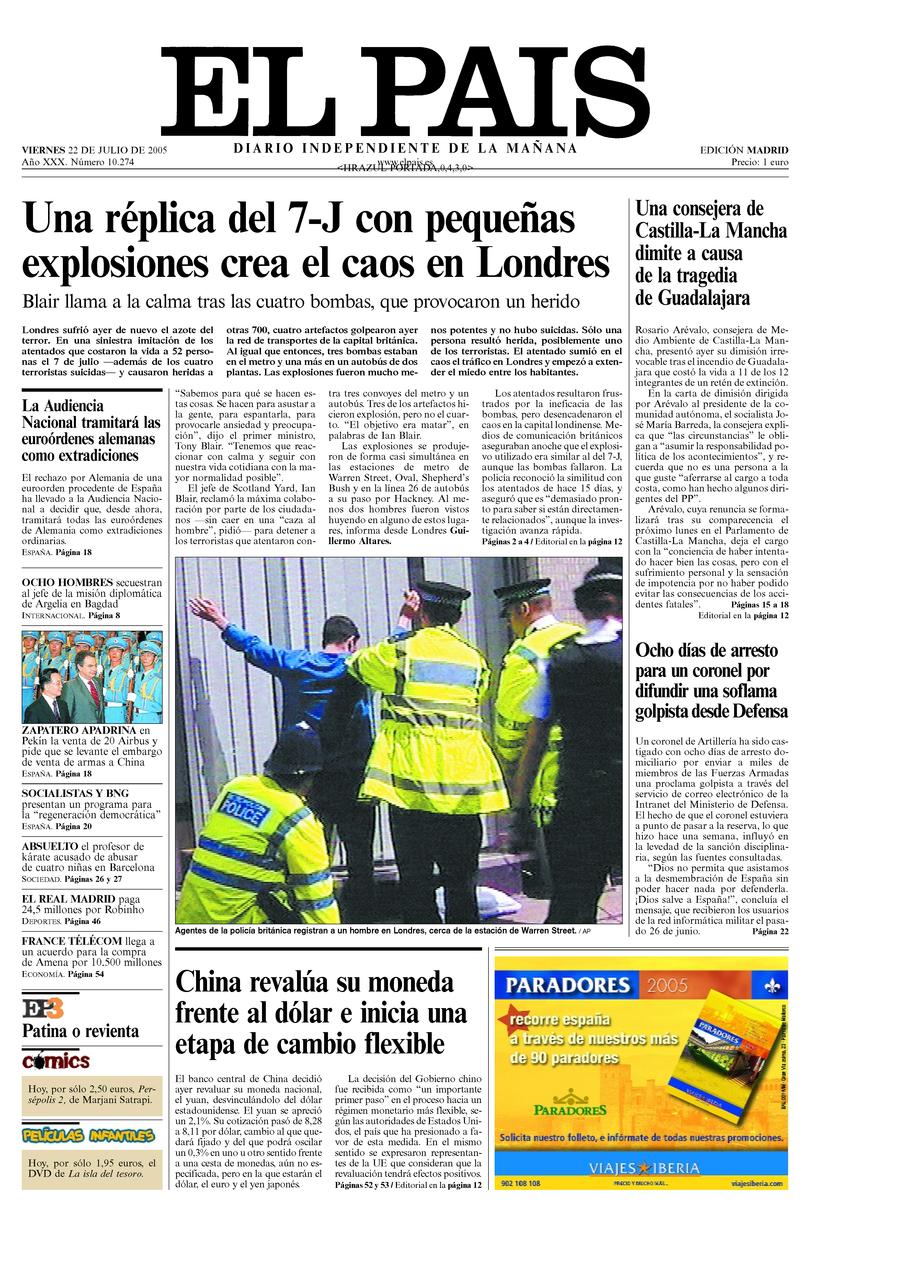 22 de Julio de 2005