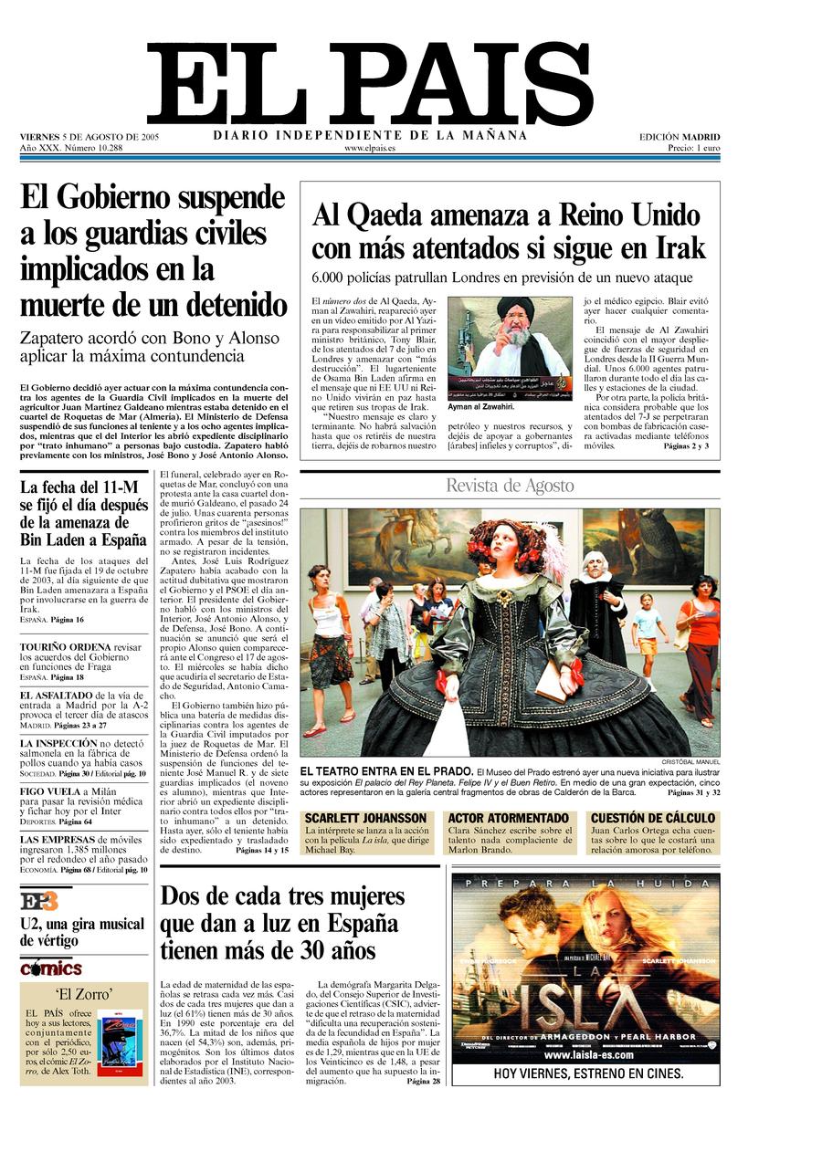 5 de Agosto de 2005