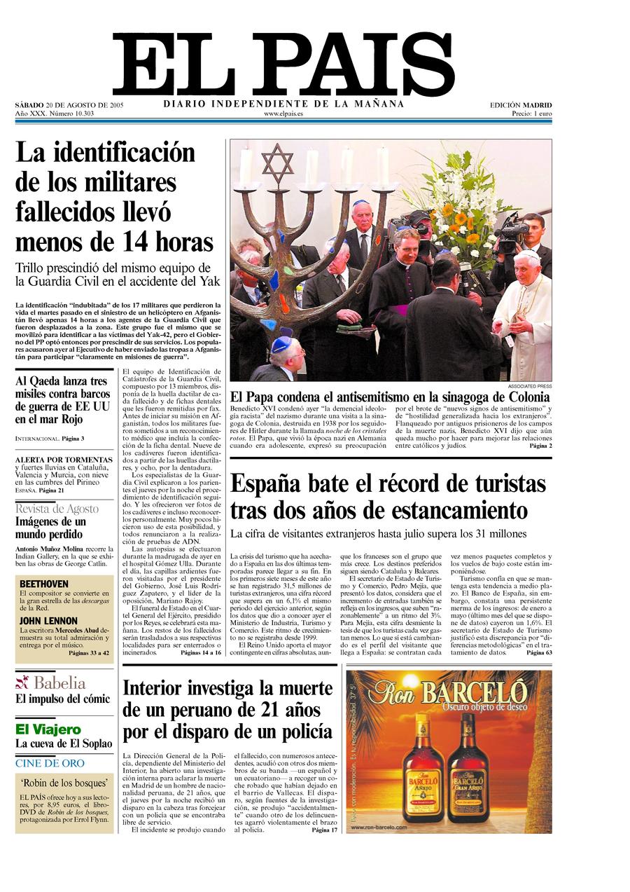20 de Agosto de 2005