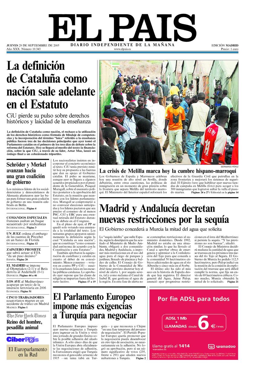 29 de Septiembre de 2005