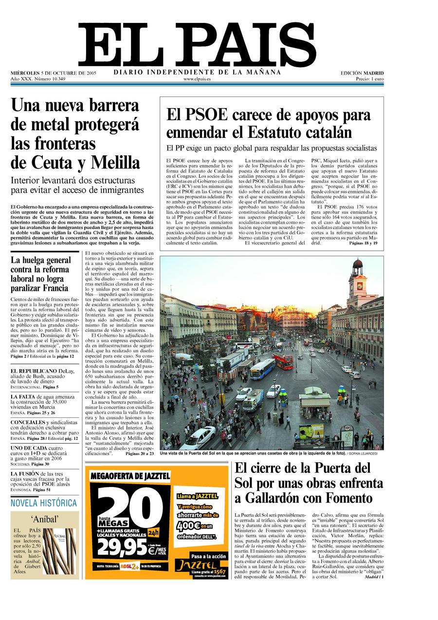 5 de Octubre de 2005