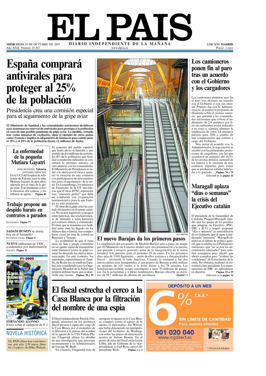 19 de Octubre de 2005