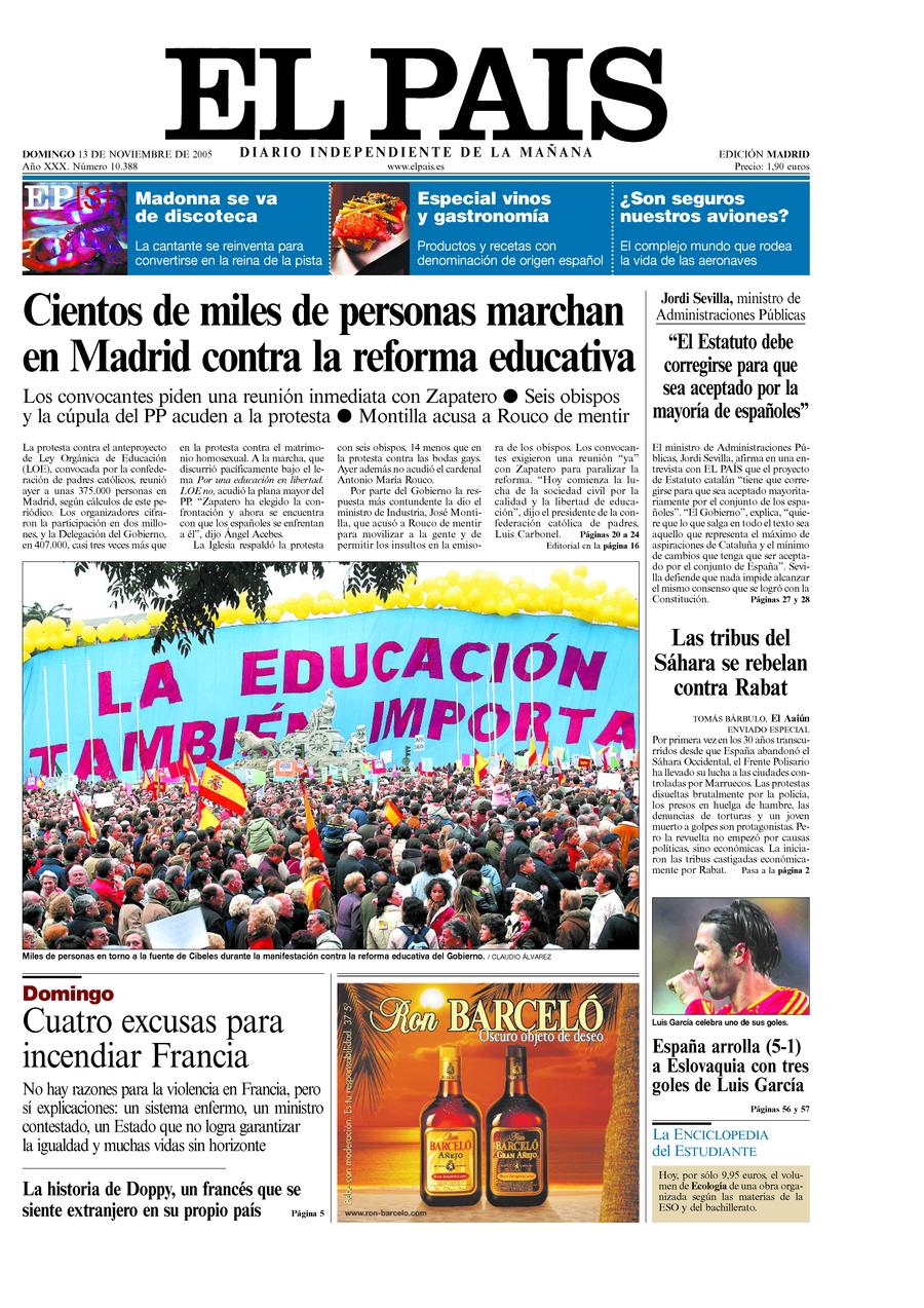 13 de Noviembre de 2005
