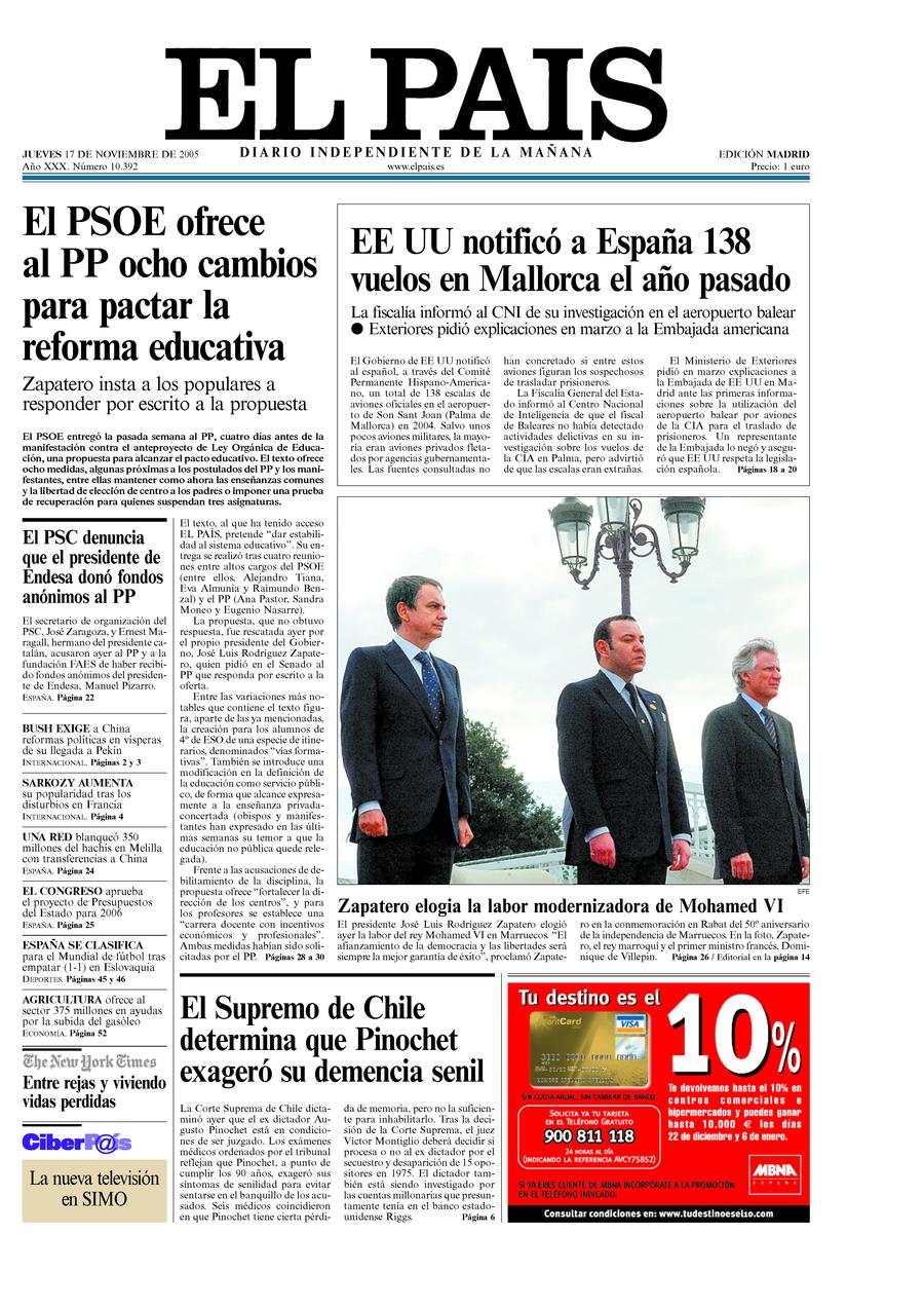 17 de Noviembre de 2005