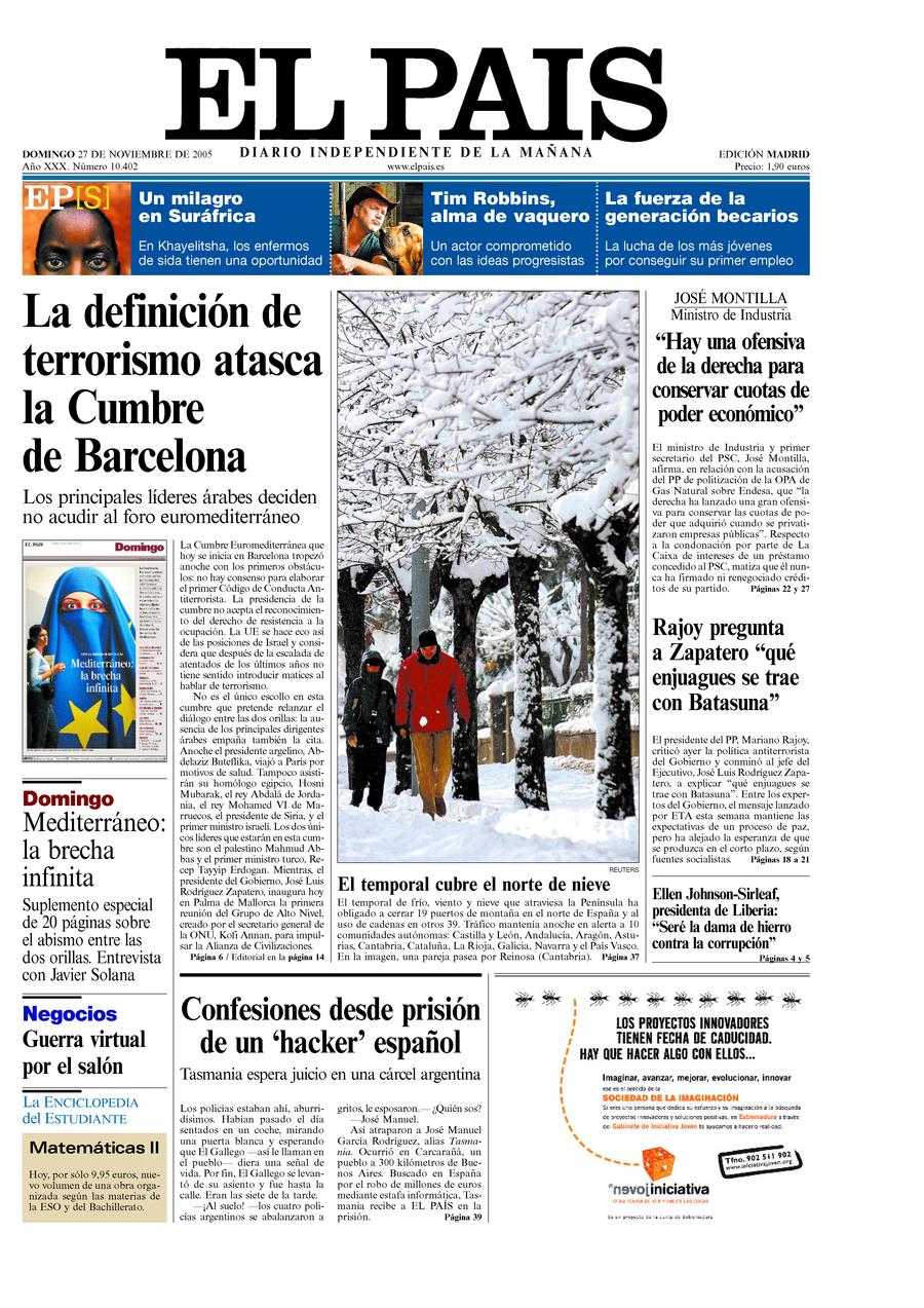 27 de Noviembre de 2005