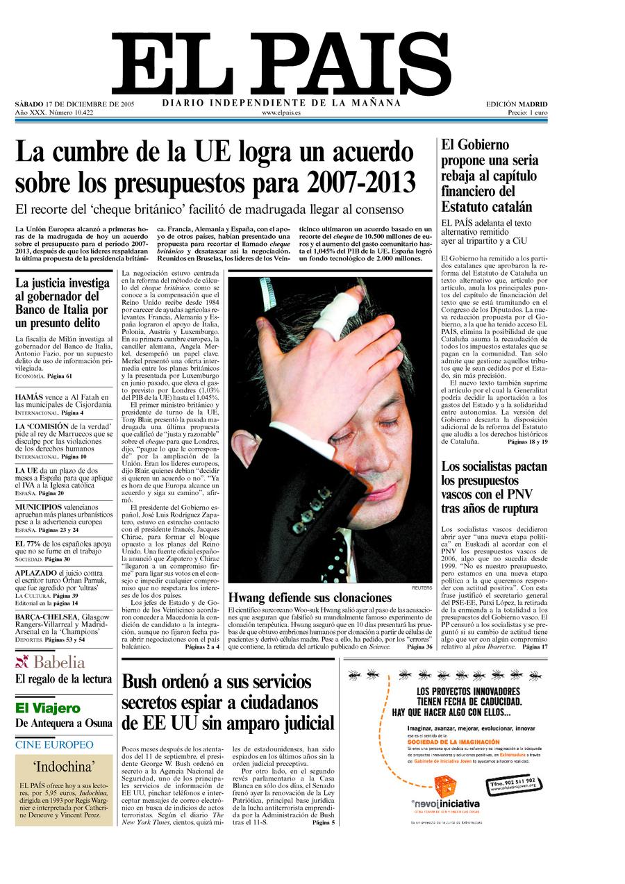 17 de Diciembre de 2005