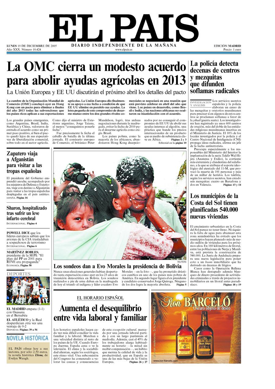 19 de Diciembre de 2005