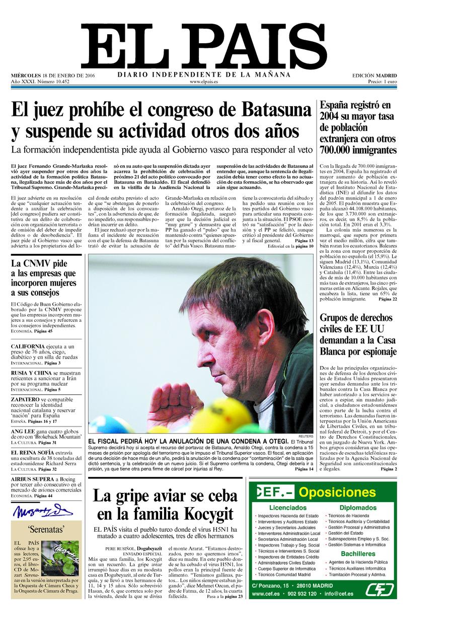 18 enero 2006