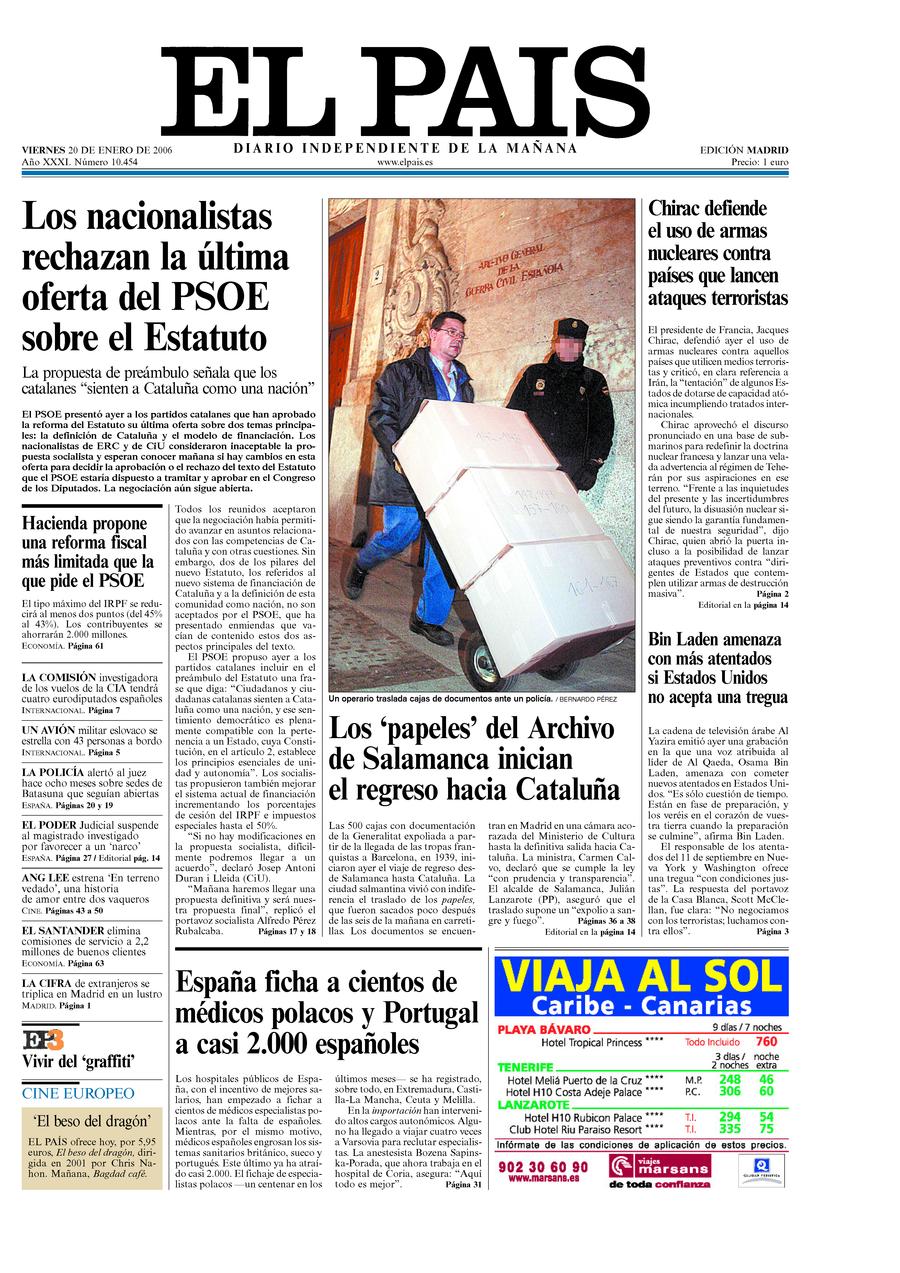 20 enero 2006