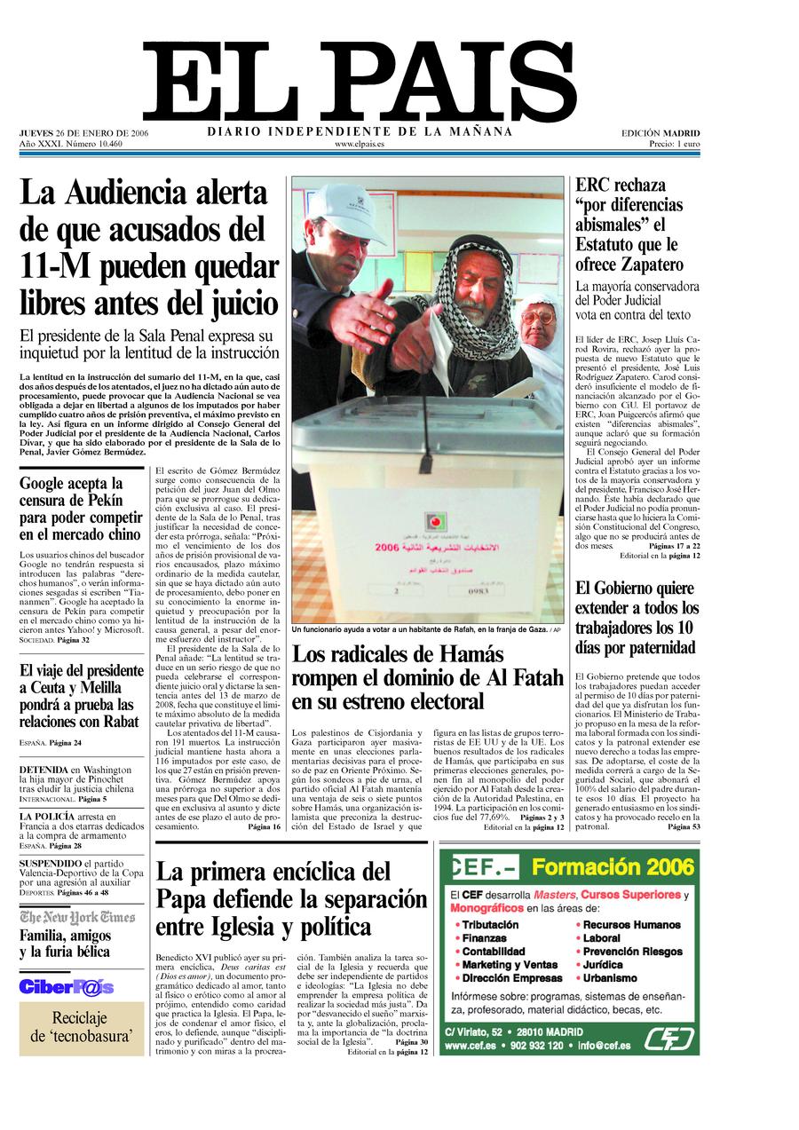 26 enero 2006