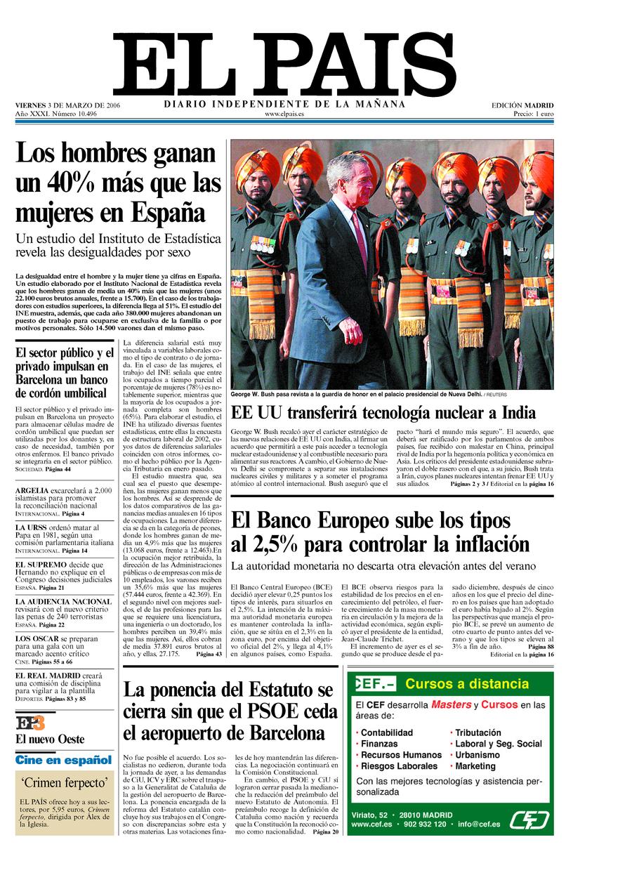 3 de Marzo de 2006
