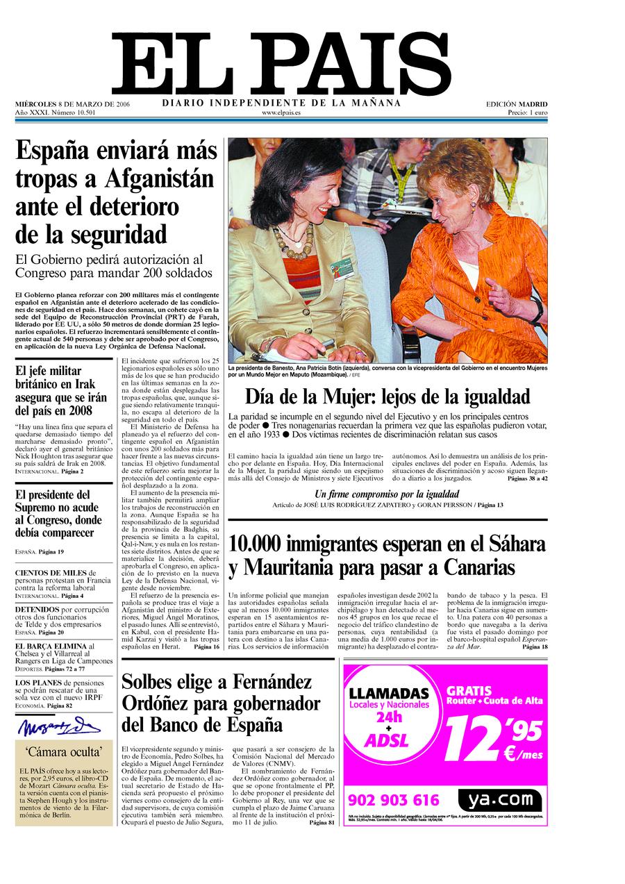 8 de Marzo de 2006