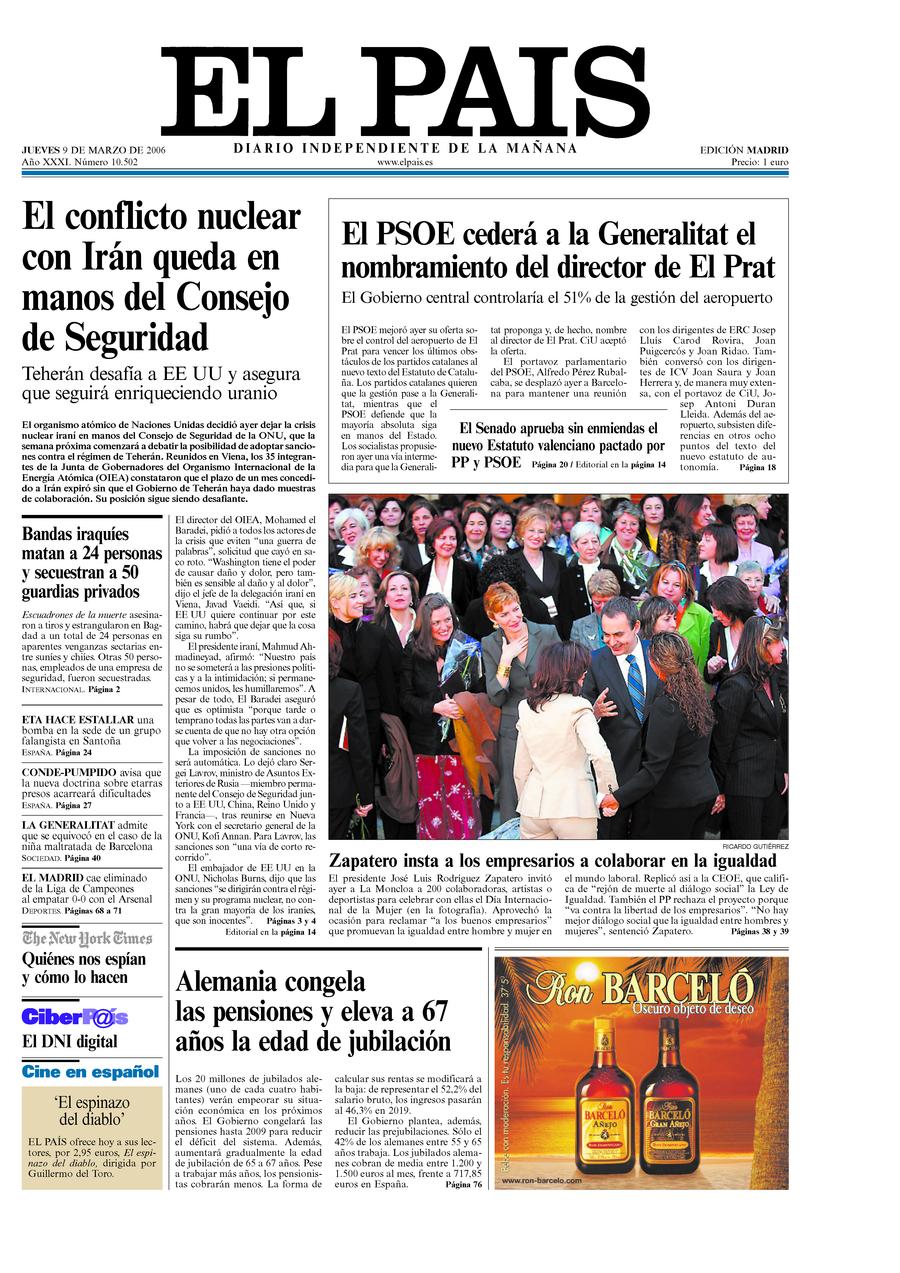 9 de Marzo de 2006