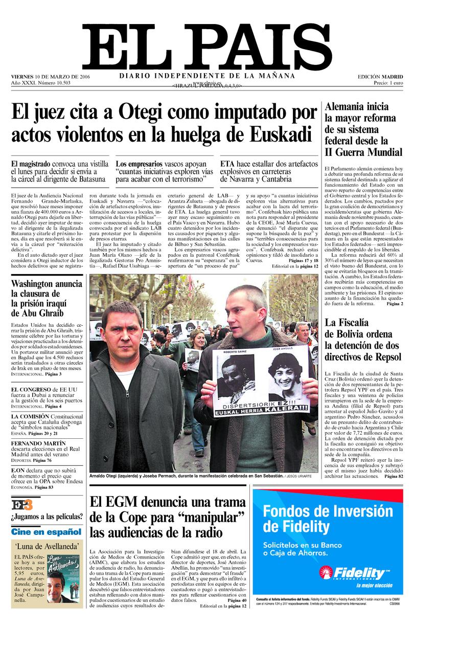 10 de Marzo de 2006