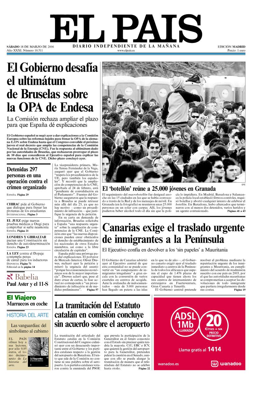 18 de Marzo de 2006