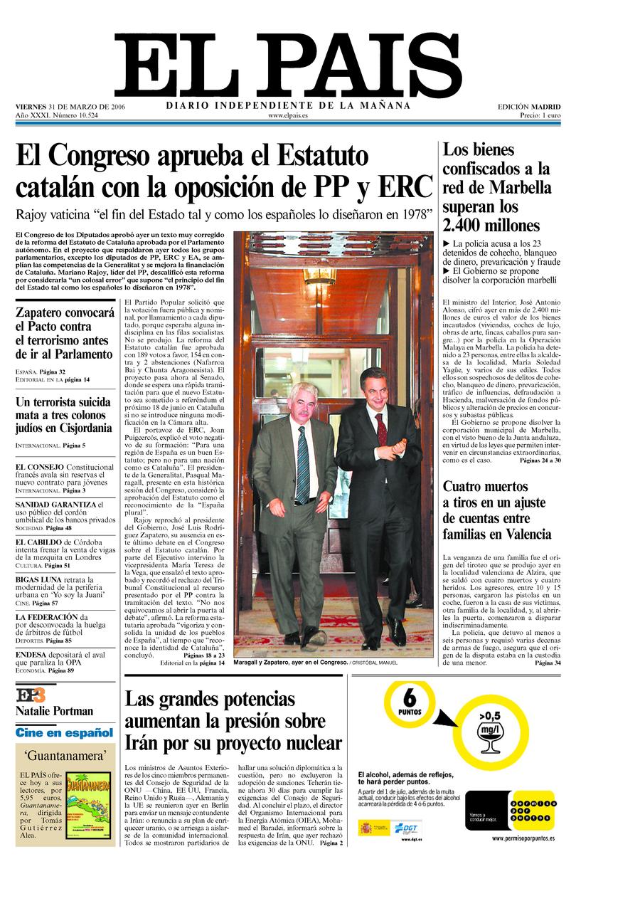 31 de Marzo de 2006