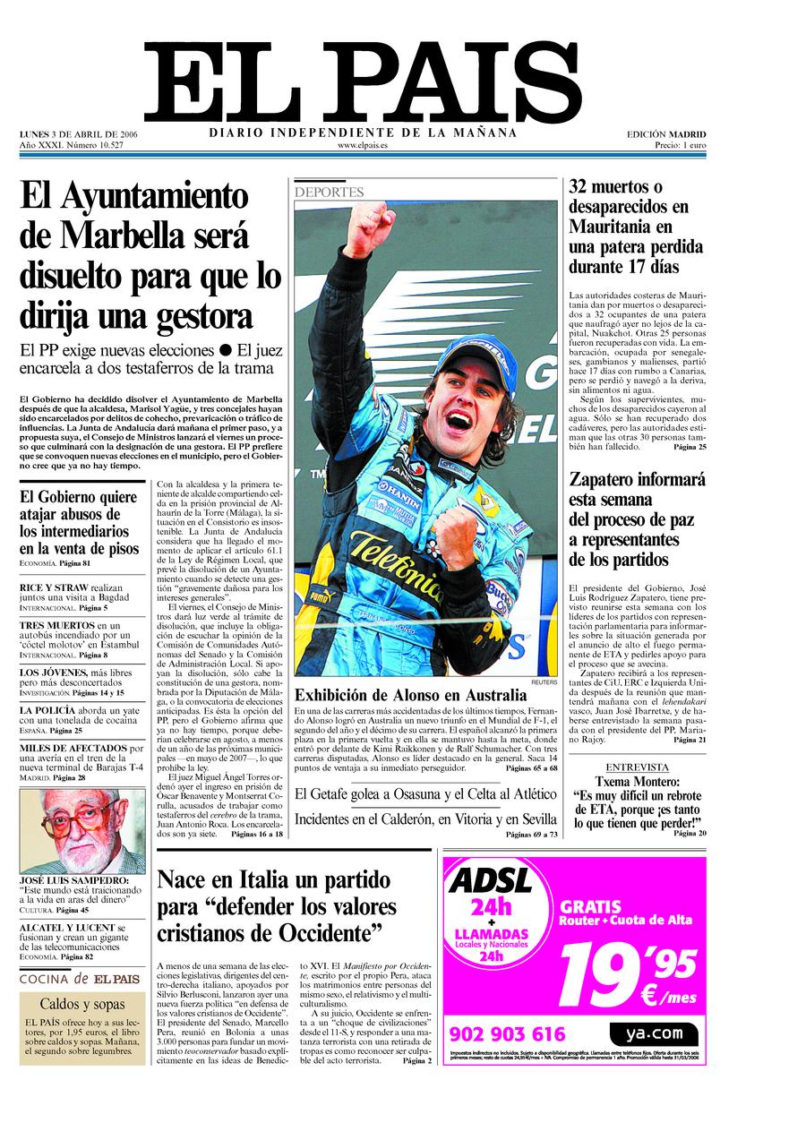 3 de Abril de 2006