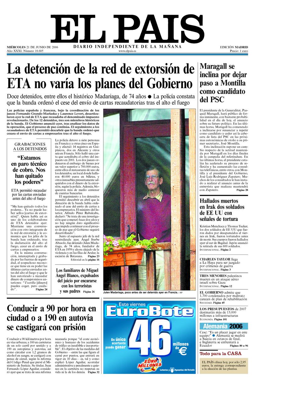 21 de Junio de 2006