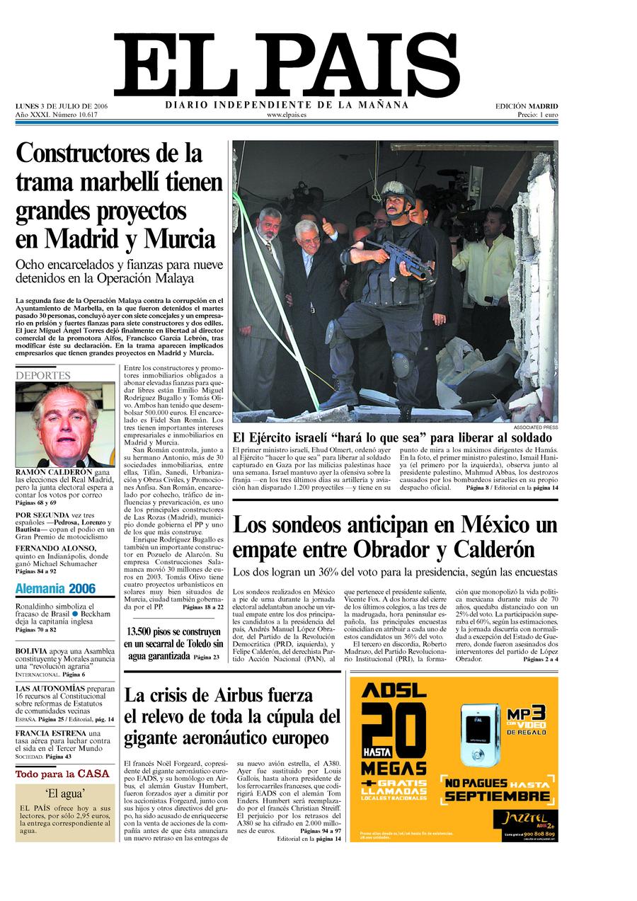 3 de Julio de 2006