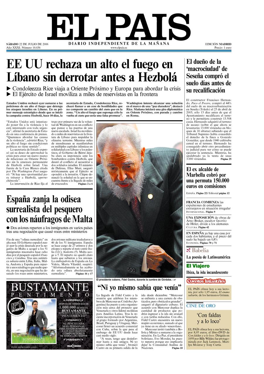 22 de Julio de 2006