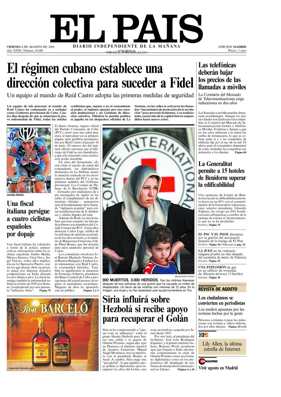 4 de Agosto de 2006